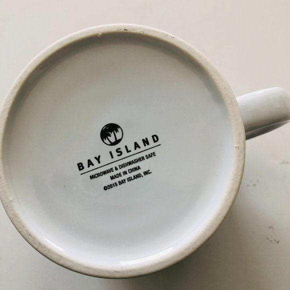 BAY ISLAND "Man Cave" Large Mug NWOT - Picture 4 of 4